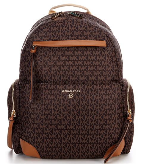 michael kors rucksack rot lammnappa|Michael Kors backpack.